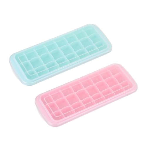POPETPOP 2Piezas Hielo de Silicona con Fabricación de Hielo Práctica para Almacenamiento Hielo Colores