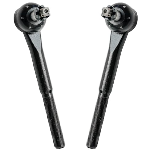 Image of Detroit Axle - 2WD Front End Suspension Kit for Chevy GMC C1500 C2500 Suburban Express Savana 1500 2500 3500 Tahoe Yukon 2 Lower Control Arms Ball Joints 4 Tie Rods 2 Adjusting Sleeves - 8pc Set