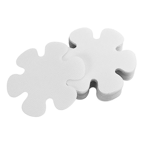 Garneck Bathroom Stickers 20 Pack Anti-Slip Waterproof Self-Adhesive Tub Decals for Tiles Bathtub Glass Round Flower Patterns