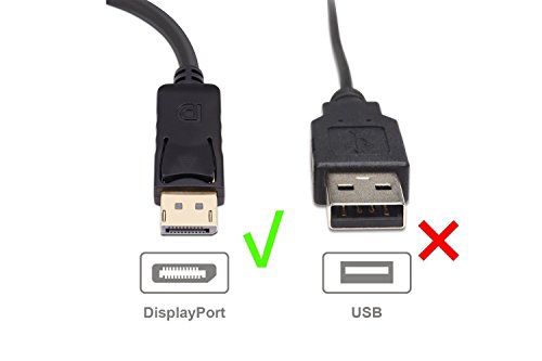 A-technology DisplayPort Cable 3ft(1m) DP Cable- [4K@60Hz] Display Port Cable High Speed DisplayPort to DisplayPort Cable for PC, Laptop, TV etc - (DP to DP Cable) Black (3Ft) - Thumbnail 6