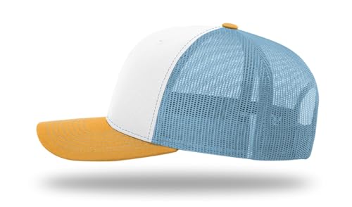 Image of Richardson 112 Trucker Hat - Premium Blank Baseball Cap, Adjustable Snapback Hat - Structured Six Panel Richardson Blank Hats