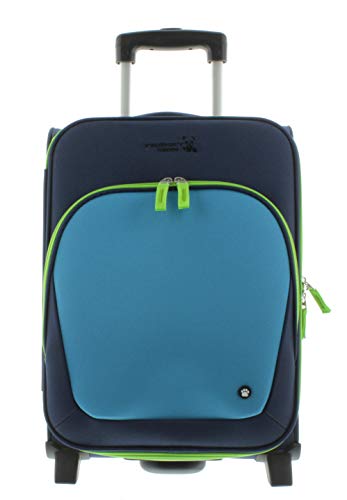 Preisvergleich Produktbild Franky Kindertrolley Kinderkoffer KT2 Blau-grün