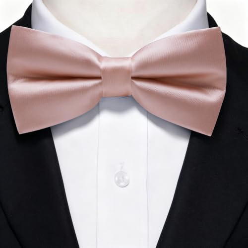 Image of YourTies Bow Ties for Men Pre-Tied Adjustable Bow Tie Coloful Satin Bowtie