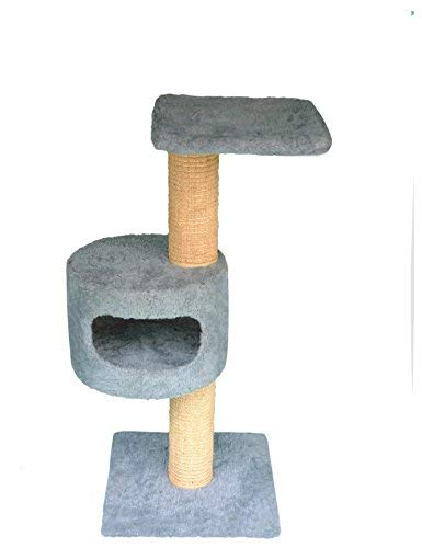 Cat -2000 Cat Tree and Pet House for Adult (Grey)