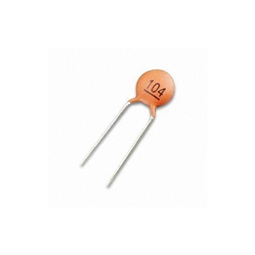 104 PF Ceramic Capacitor Disc PF (Pack of 100)