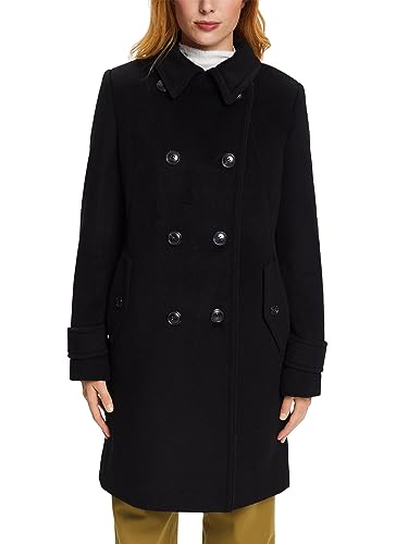 ESPRIT Damen 083EO1G333 Jacke, 001/BLACK, M