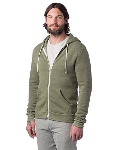 Image of Alternative All Gender Adult's Rocky Eco-Fleece Zip Hoodie