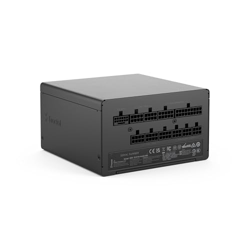 Fractal Design Ion 3 Gold 1000W Black 80 Plus Gold Certified Fully Modular ATX12V 3.1 Power Supply Unit PSU