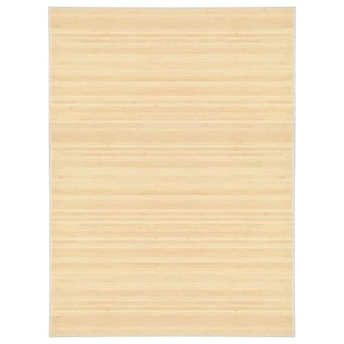 vidaXL Tapis Bambou 150x200 cm Naturel Salon Salle de Séjour Tapis de Sol