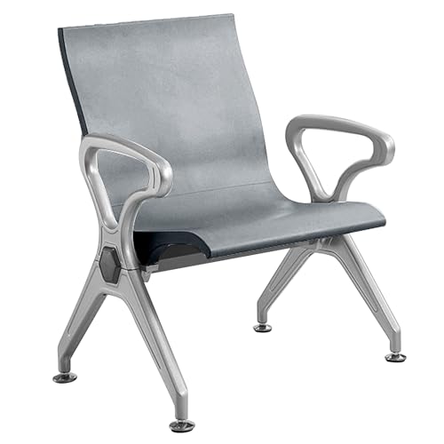 Reception Chair Set for Waiting Room - Visitor Sofa with Armrests, Airport Reception Bench for Bank, Hospital, School &amp; Barbershop - Comfortable &amp; Stylish Seating Solution