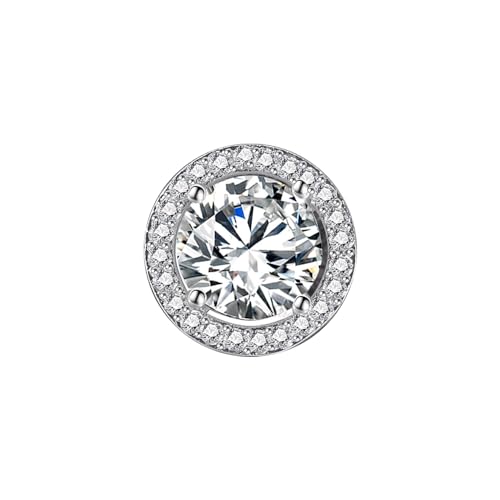 Risa マグネットピアス ノンホールピアス 金属アレルギー対応 片耳 一粒ジュエル 目玉 ラウンド 龍 ローマ数字 ニッケルフリー メンズ レディース 穴あけ不要 磁石ピアス マグネットピアス,H