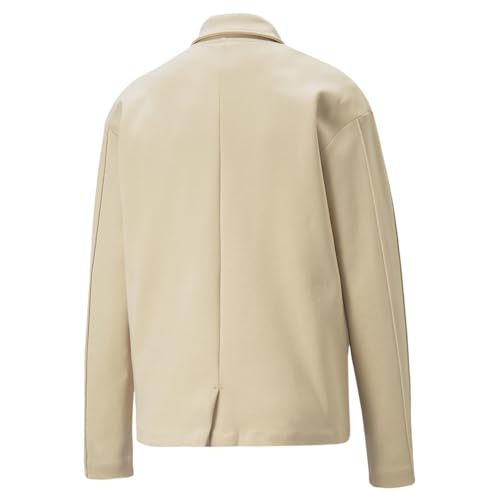 PUMA Womens T7 Blazer Button Down Athletic Outerwear Casual - Beige - Size XL2