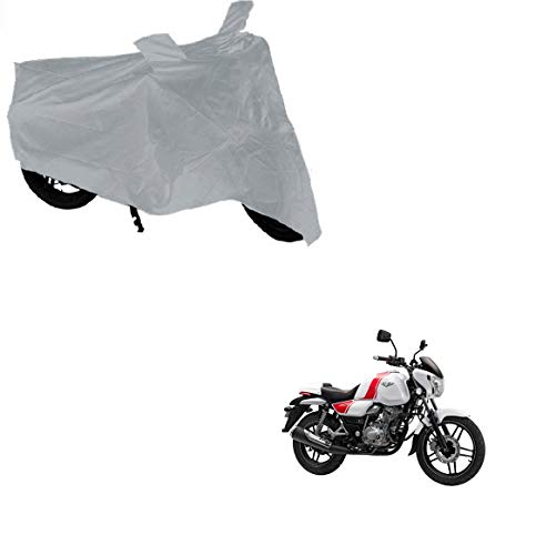 Image of Kozdiko Dust and Waterproof Silver Matty Body Cover for Bajaj Bajaj V