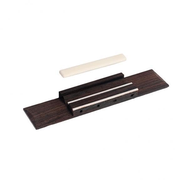 Merishopp 3xDIY Rosewood 4 String Small Ukulele Guitar Bridge With Bone Saddle Accessory | Musical Instruments & Gear | Guitars & Basses | Parts & Accessories | Guitar Parts | Saddles-picture-14