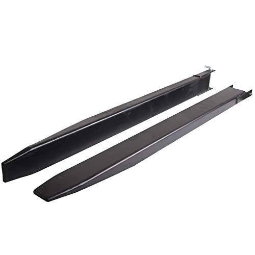 Gabelverlängerung geschlossen | 1800 mm 1,8 m Verlängerung für Stapler Gabeln Gabelstapler | Paar