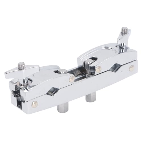 Alomejor Cymbal Stand Multi Clamp, Soporte Ajustable para Batería con Abrazadera de Aleación Reforzada para Expansión de Kit de Percusión miniatura 3
