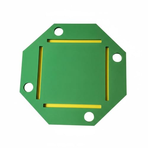Milageto Table Mahjong Flottante Léger Table Mahjong Flottante Facile à Déplacer Divertissement Aquatique pour Piscine, 450x450x40, Octagonal