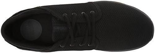 Etnies Men's Scout Skate Shoe, Black/Black/Gum, 7 | Image 4