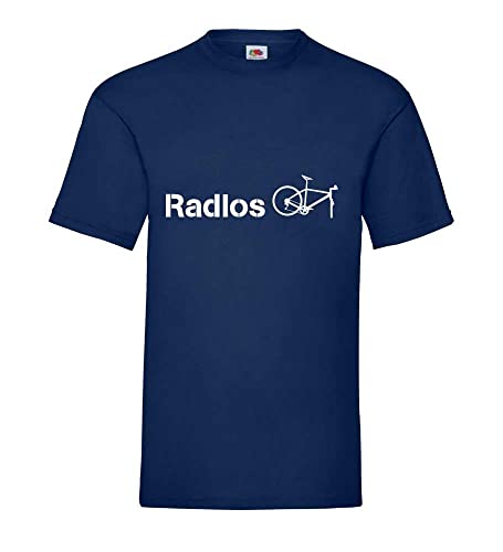 T-shirt pour homme Radlos bleu marine pour un style casual au quotidien