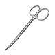 GIMA - Stevens Gebogene Präparierschere mit stumpfen Spitzen, 11,5 cm, 80015