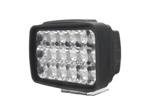 Lampe auxiliaire lumineuse 18 LED 6000K antibrouillard pour phare de moto avant