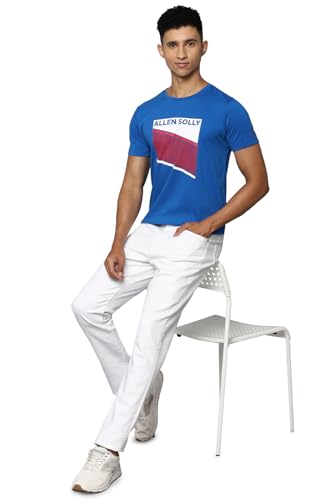 Image of Allen Solly Men's 100% Cotton Regular Fit T-Shirt