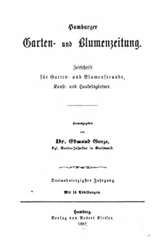 Paperback Hamburger Garten- und Blumenzeitung [German] Book