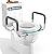 PELEGON Raised Toilet Seat With Handles (300lb) Toilet Seat Risers for Seniors, Raised Toilet Seat for Handicap Toilet Seat For Elderly & Disabled - Standard Seat