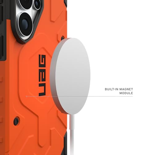 Image of Urban Armor Gear UAG Designed for Galaxy S26 Ultra 5G Case, Pathfinder - Compatible with Magnetic Charging Armor Shell Impact-Resistant Rugged Military Drop Tested Protective Cover - Orange