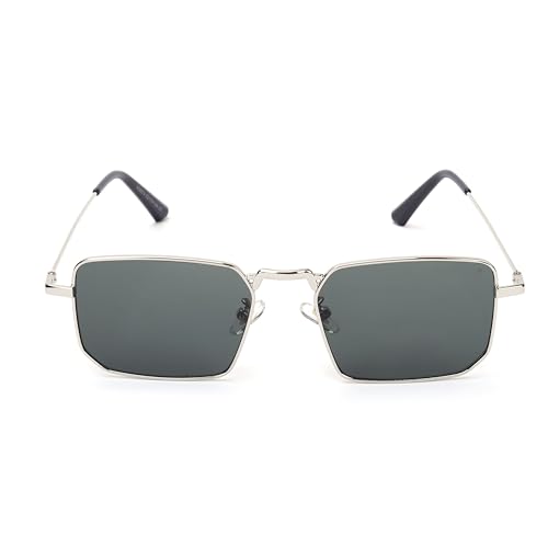 Image of HASHTAG EYEWEAR Sunglasses for Men & Women | Trendy Metal Frame Full Rim Glasses | UV400 Protection, Scratch-Resistant, Lightweight & Durable, Stylish Fashion Eyewear for Outdoor