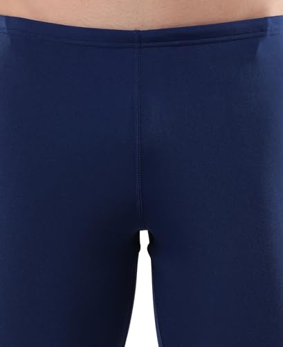 Image of Speedo Men's Endurance+ Essential Jammer - Cerulean Blue & White