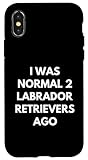 divertente labrador retriever amante lab cane proprietario pet papà mamma custodia per iphone x/xs