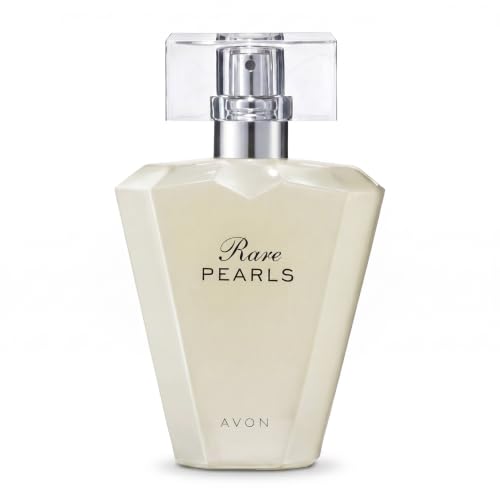 AVON Rare Pearls Eau De Parfum for Women Soft Floral Perfumes for Women with Magnolia White Pepper & Rosewood Long Lasting Womens Fragrance for Special Occasions & Gifting 1.7 fl oz travel size