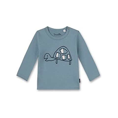 Sanetta Baby Boys' Turtle T-Shirt, Bluebird Cover