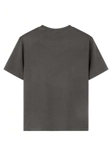 SOLY HUX Girl's Graphic Tees Bow Print Short Sleeve Crewneck T Shirt Drop Shoulder Casual Summer Tops2