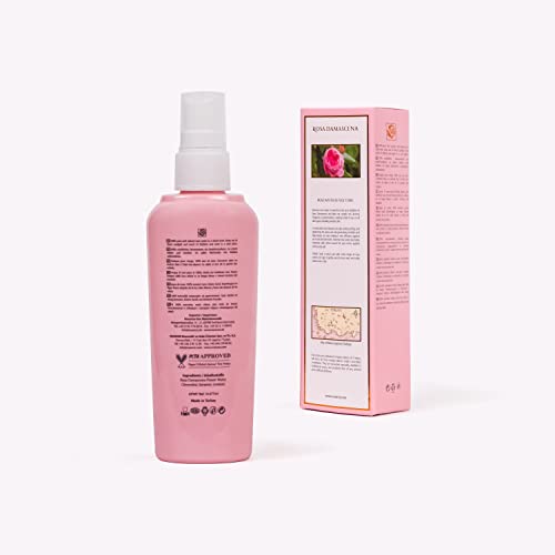 Rosense, Acqua Di Rose, 100% Naturale, Senza Alcool, Priva Di Sostanze Chimiche, 100 Ml - 6