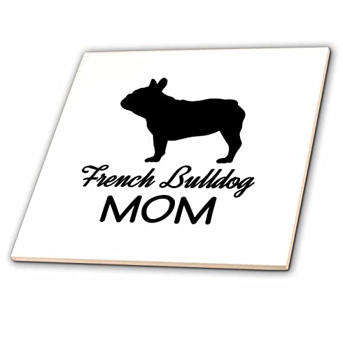 3dRose - French Bulldog Dog Mom - Tile - (ct-350776-1)