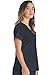 Dickies EDS Essentials Scrubs, V-Neck Womens Tops with Four-Way Stretch and Moisture Wicking DK615, M, Pewter