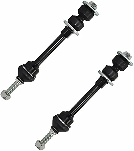 Image of Detroit Axle - 2WD Front End Control Arms Kit for 02-05 Dodge Ram 1500, 2 Upper Control Arms and Ball Joint 2 Outer Tie Rod Ends 2 Sway Bar Links 2002 2003 2004 2005 Replacement - 6pc Set