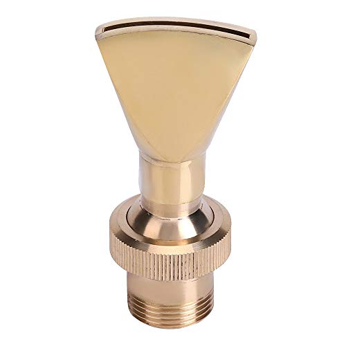 Bec de fontaine en forme de ventilateur, laiton, tête d'eau, buse d'arroseur de buse, 1/2"DN15 et 3/4" DN20 Cover