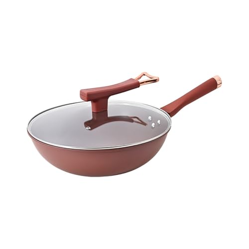 Wok de Barro Púrpura con Tapa 32 cm miniatura 1