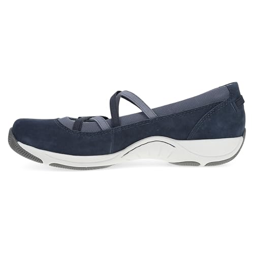Image of Dansko Harper Women's Slip-On Mary Jane Sneaker - Elasticized Straps, Removable Footbed, Arch Support, Comfortable & Stylish Travel Sneaker