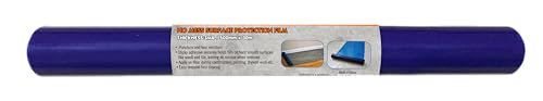 ROLLINGDOG Floor Protection Film - 19.69 inch x 98.43 ft Floor Protector Film for Protecting Floors from dust,Stain,Water etc