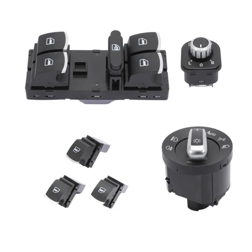 Interrupteur de lève-vitre usé sur Golf 6 ? Pack de remplacement de boutons 5ND959857