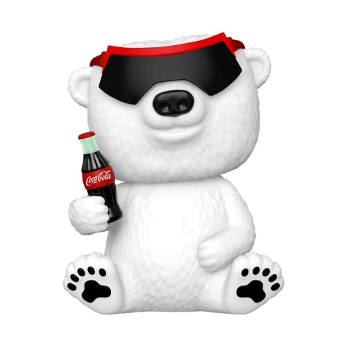 Funko Pop! Ad Icons: Coca-Cola - Polar Bear - (90's) - Figura de Vinilo Coleccionable - Idea de Regalo- Mercancia Oficial - Juguetes para Niños y Adultos - Muñeco para Coleccionistas y Exposición