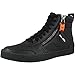 Diesel Men's D-Velows S-DVELOWS-Sneaker mid, Black, 8 M US
