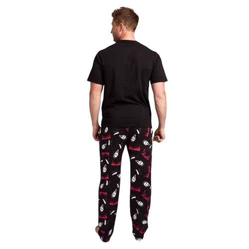 Bioworld Ghostface Mask Men’s 2-Pack Pajama Set4