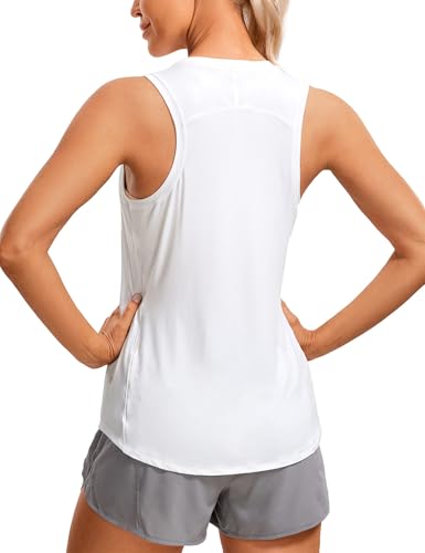 La mejor comparación de Camisetas sin mangas para Mujer para comprar online. 47 VIOPY Camiseta sin Mangas Ligera para Mujer Camisetas sin Mangas con Espalda Cruzada para Hacer Ejercicio Blanco L