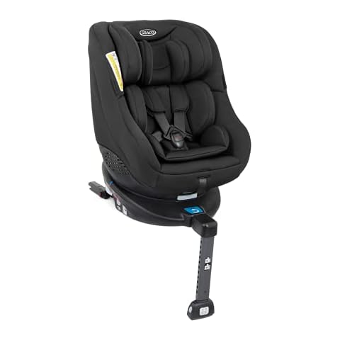 Graco Turn2Me Reboarder Kindersitz mit Isofix Cover