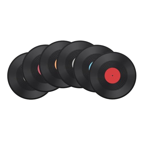 Disques Vinyle Décoratifs Muraux Idée Cadeau Idéale pour Passionnés de Musique